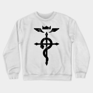 Fullmetal alchemist black logo Crewneck Sweatshirt